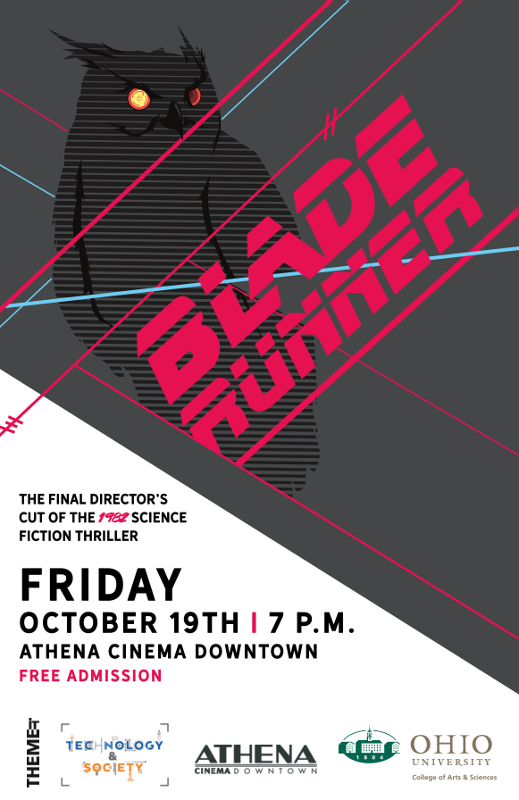 Blade Runner Poster for Technology and Society Theme